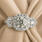 Luxe Trio Crystal Ring