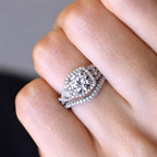 Sophisticated Split Shank Ring Set