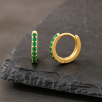 Lavish Gold Tone Earrings