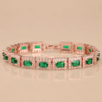 Emerald Green Statement Bracelet