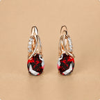 Varessa Ruberine Crystal Earrings