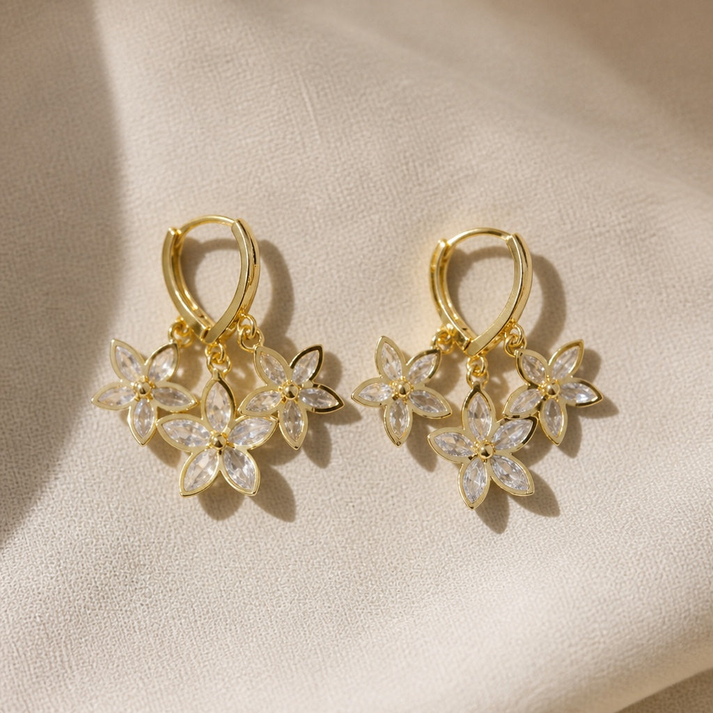 Stellara Noctis Gold Earrings