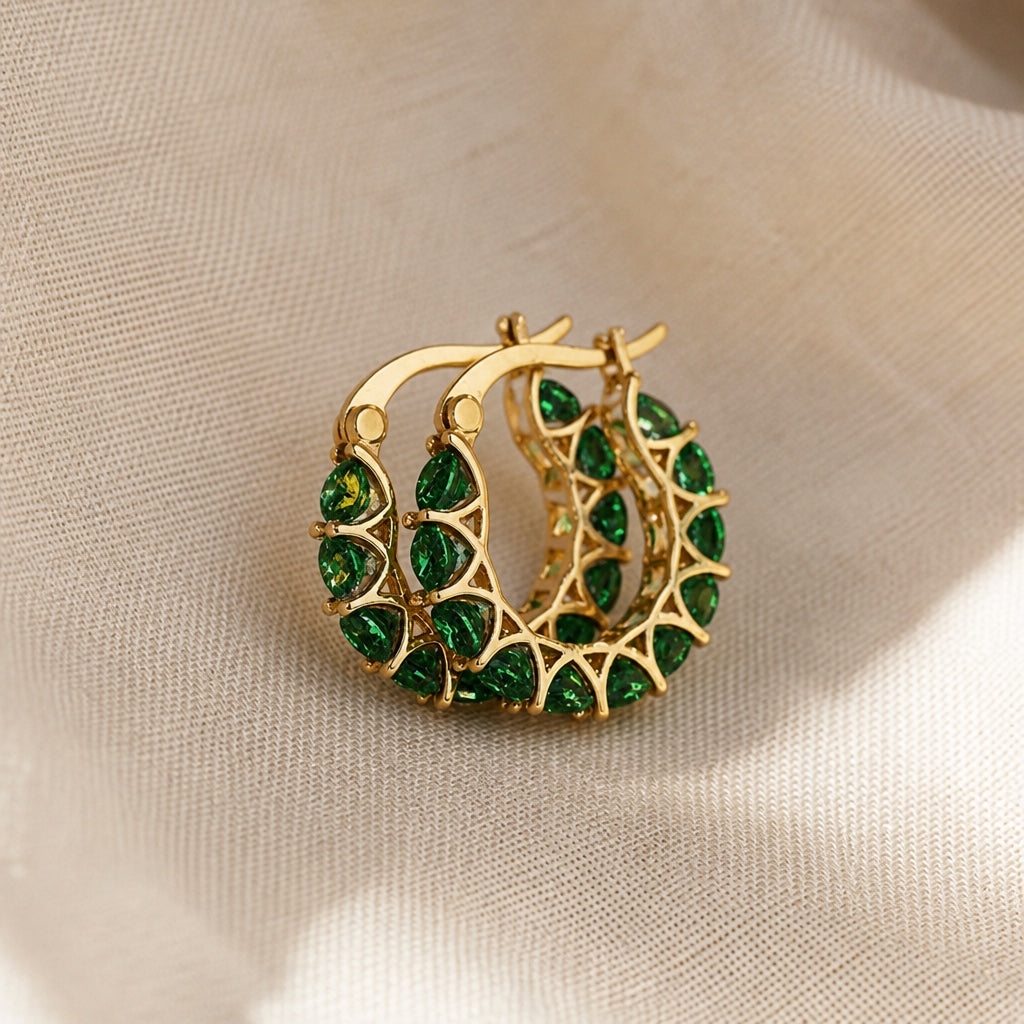 Elena Marlowe Hoop Earrings