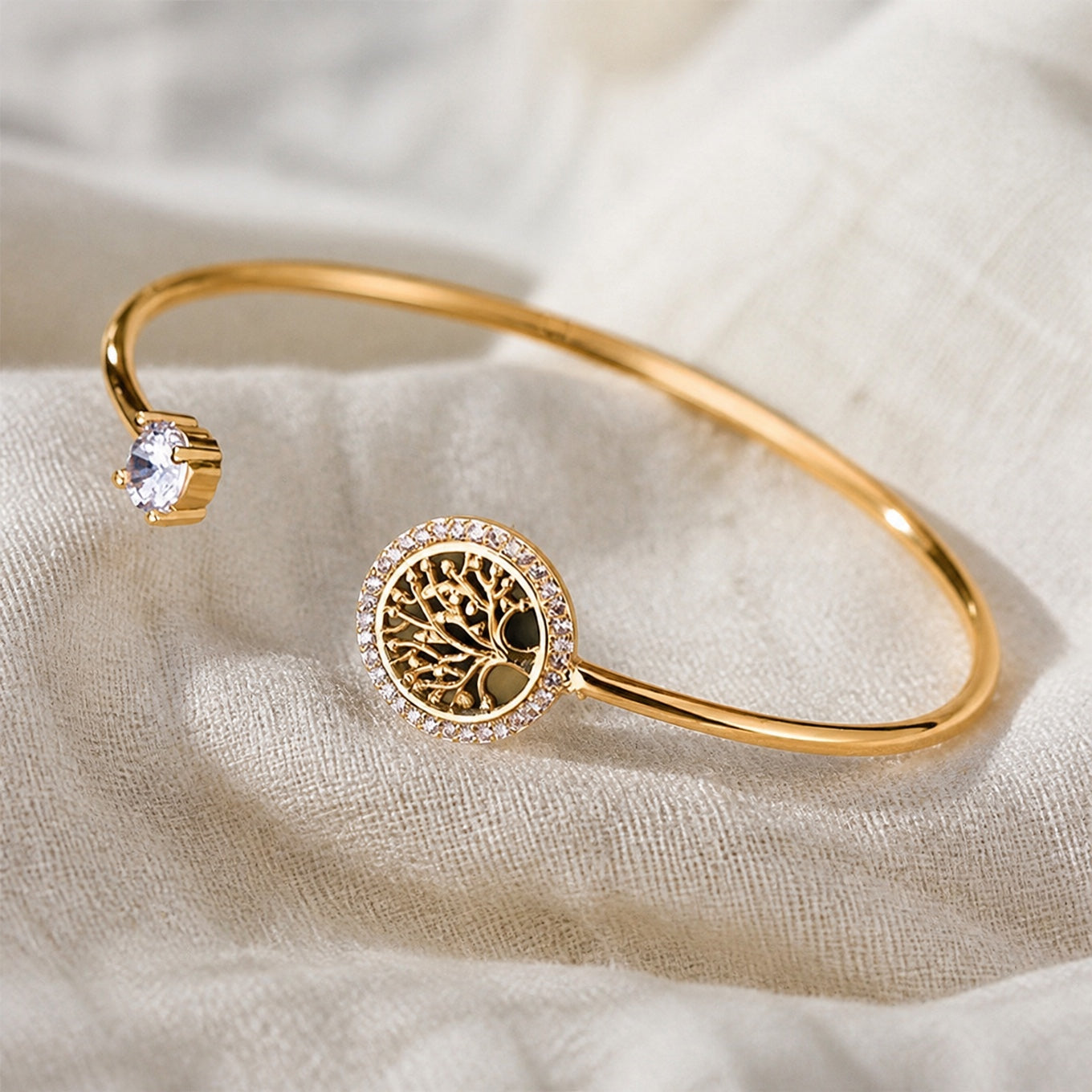 Adjustable Tree of Life Bracelet