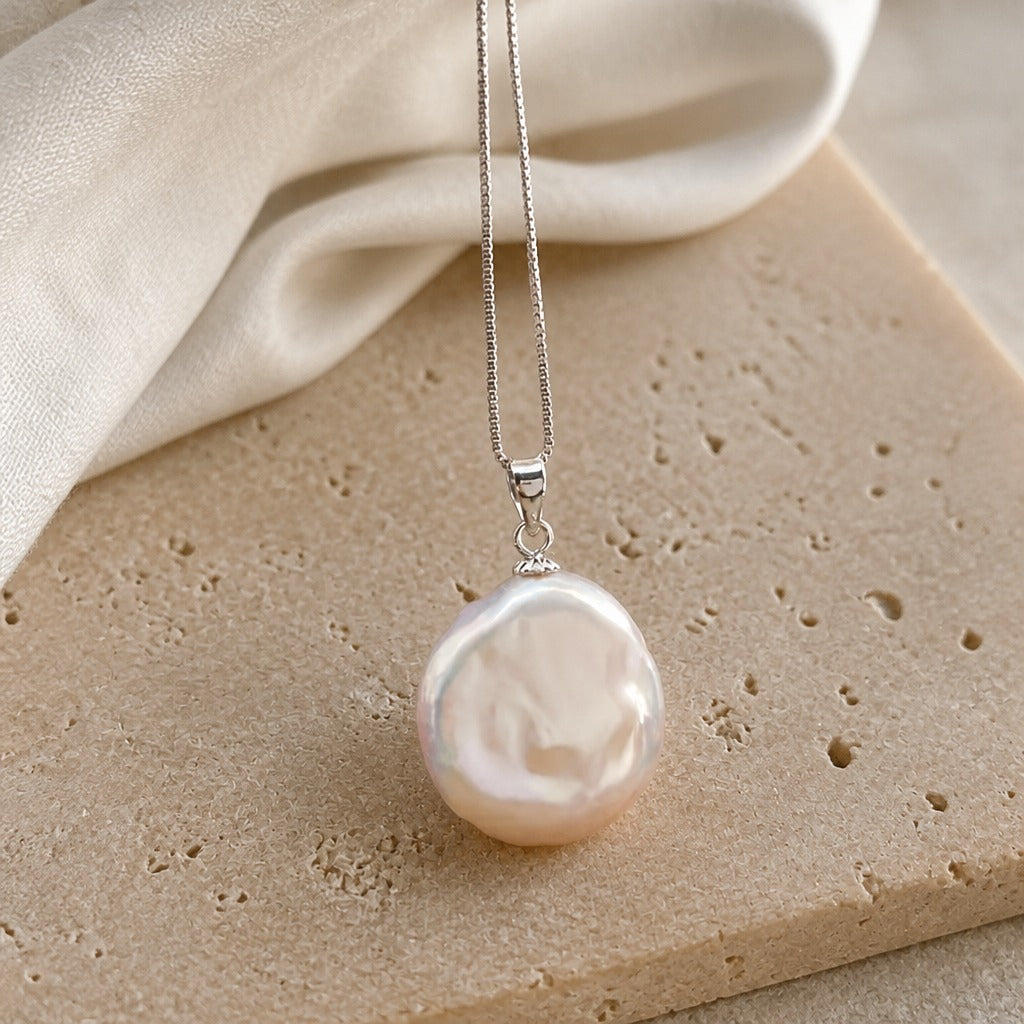 Radiant Pearl Baroque Necklace