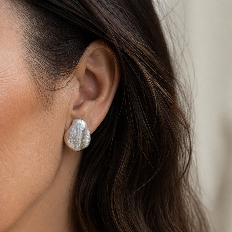 Natural Baroque Regal Studs