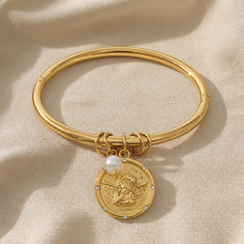 Celeste Guardian Charm Bangle