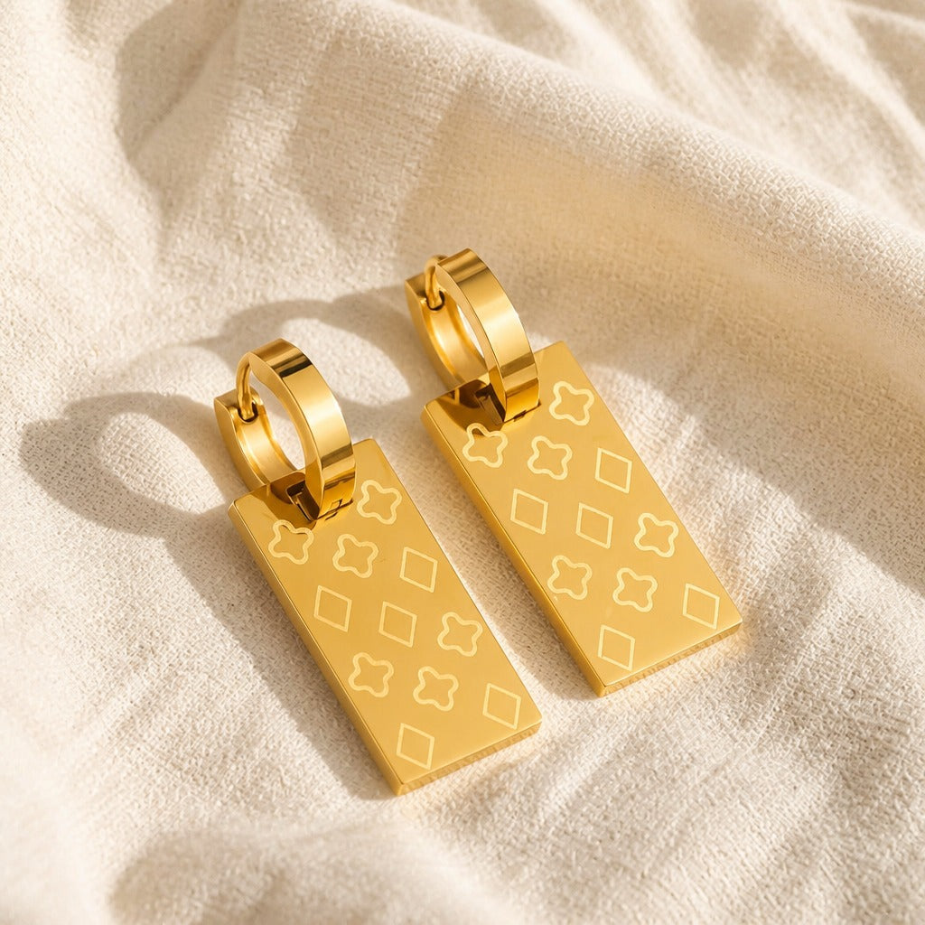 Vivienne Vintage Hoop Earrings