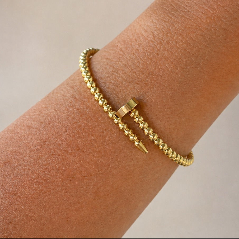 Imperial Gold Cuff Bracelet