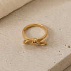 Opulent Ribbon Band Ring