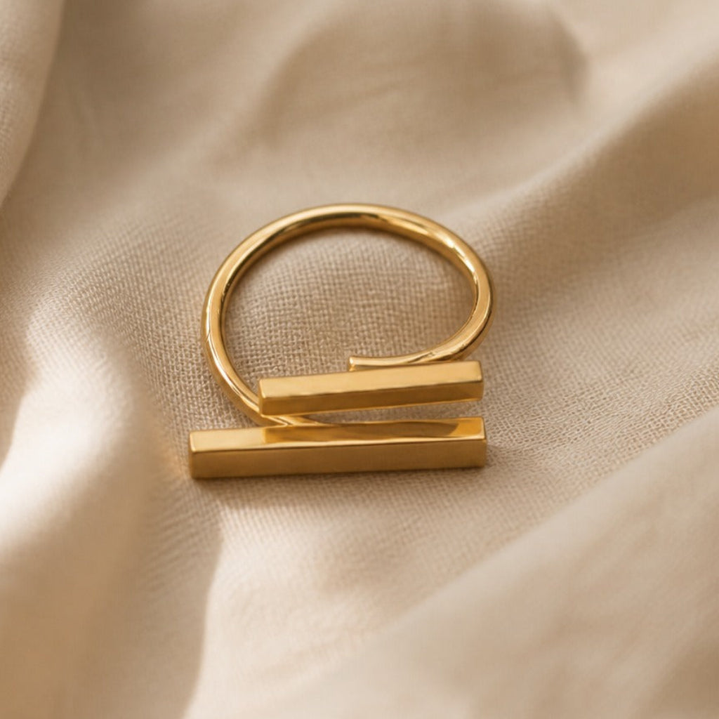 Luna Elevated Open Ring