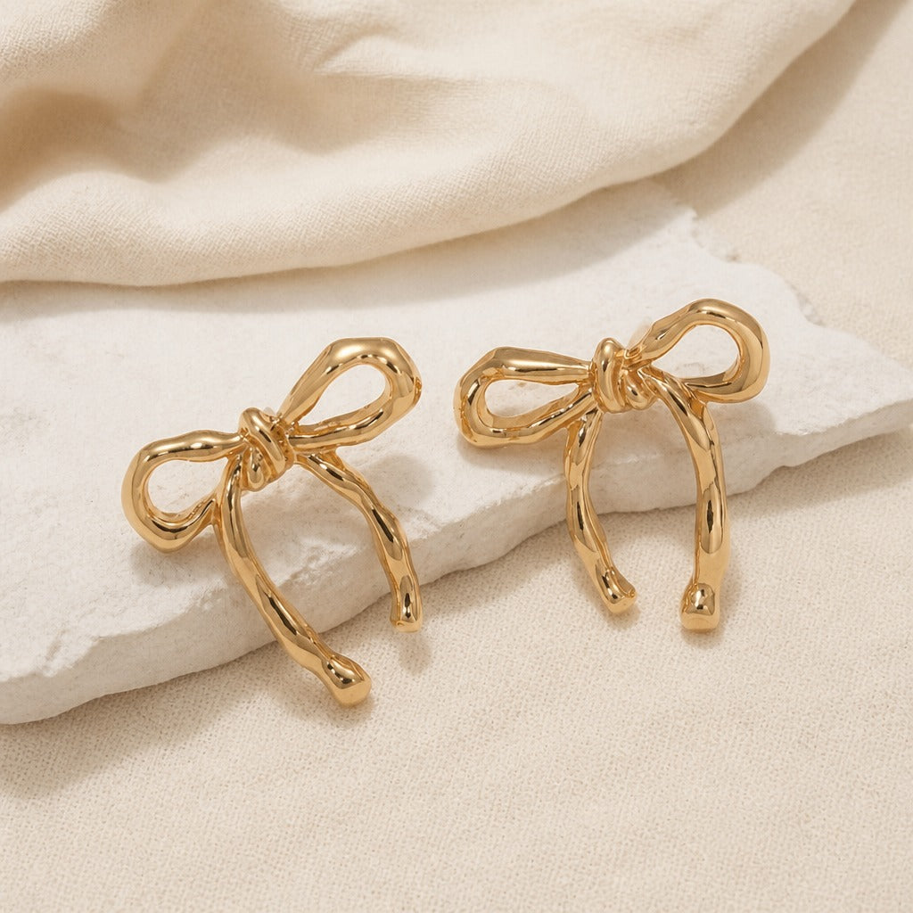 Couture Bow Statement Earrings