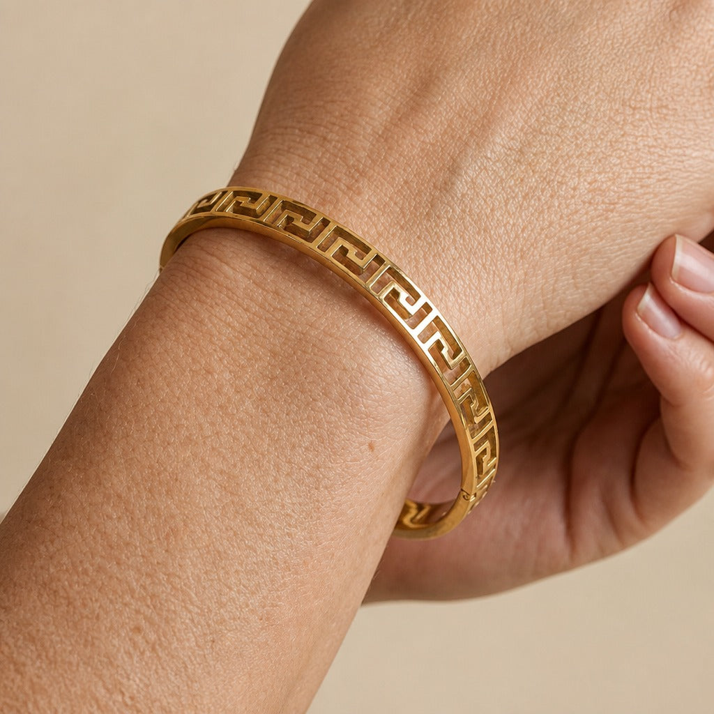 Vintage Athena Open Bangle