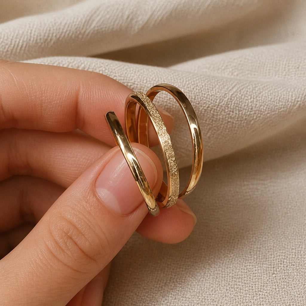 Timeless Trio Statement Rings