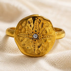 Aurelia Ancient Coin Ring