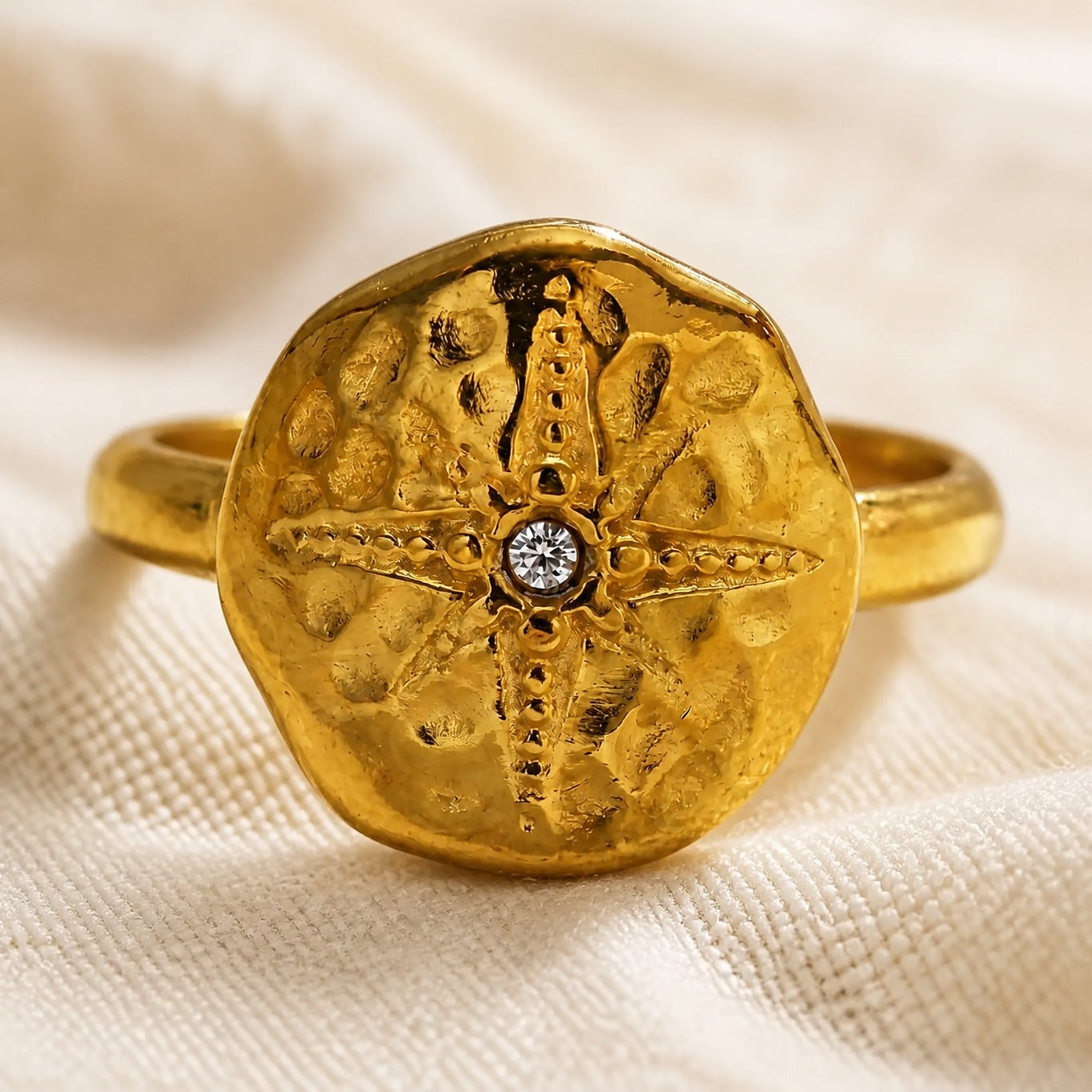 Aurelia Ancient Coin Ring