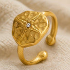 Aurelia Ancient Coin Ring