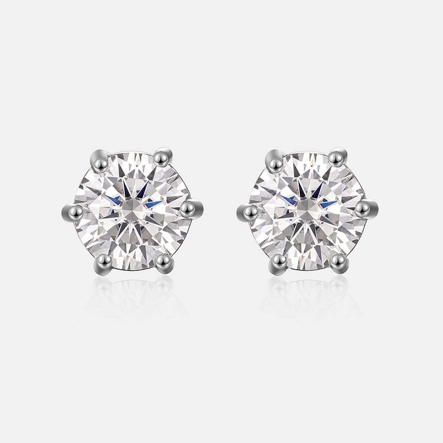 Destinee Crystal Stud Magnetic Earrings