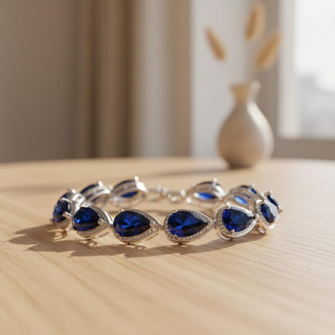 Seren Lysmera White Gold Bracelet