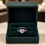 Rosekiss Pink Heart Ring