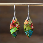 Wildflower Leaf Boho Earrings