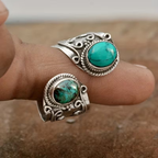 Boho Gem Statement Ring
