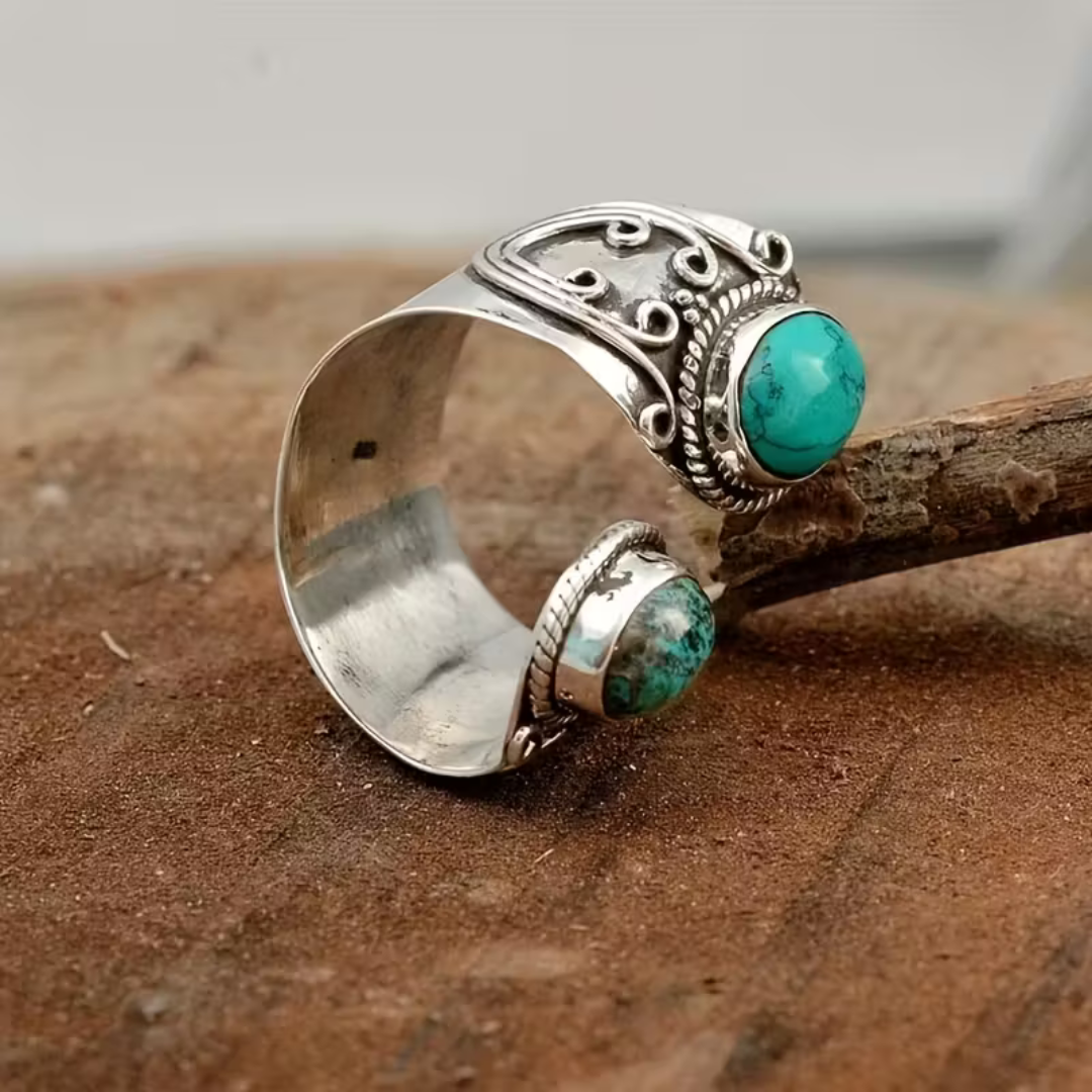 Boho Gem Statement Ring
