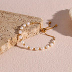 Aurelia Pearl Gold Bracelet