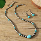 Retro Ethnic Turquoise Set