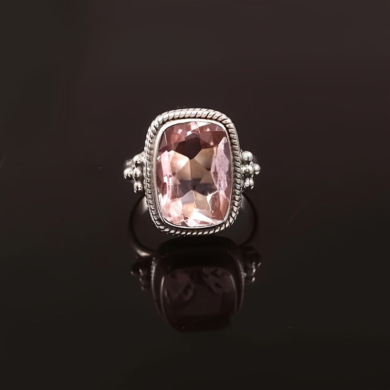 Retro Cubic Zirconia Ring