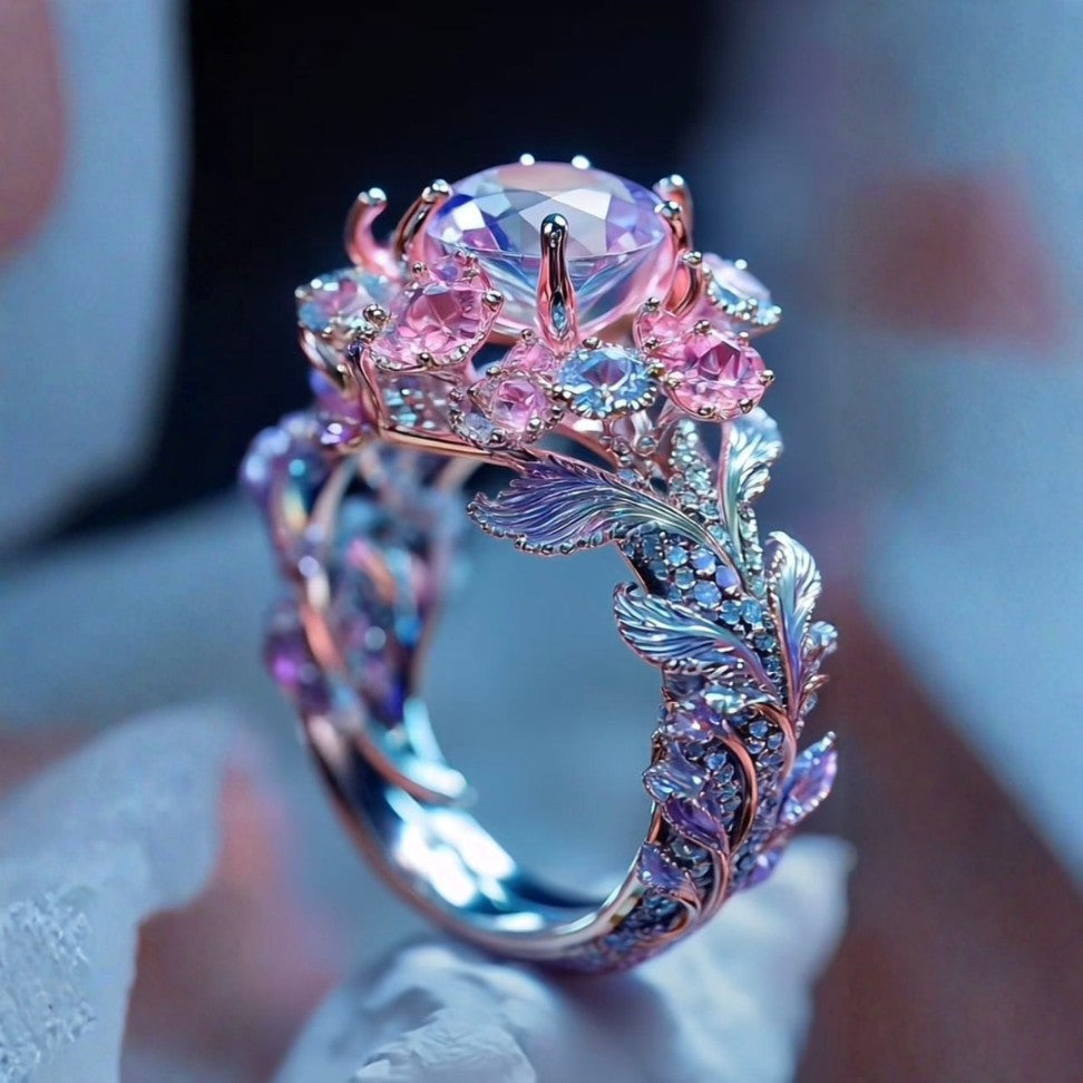 Exotic Silver Plated Ring