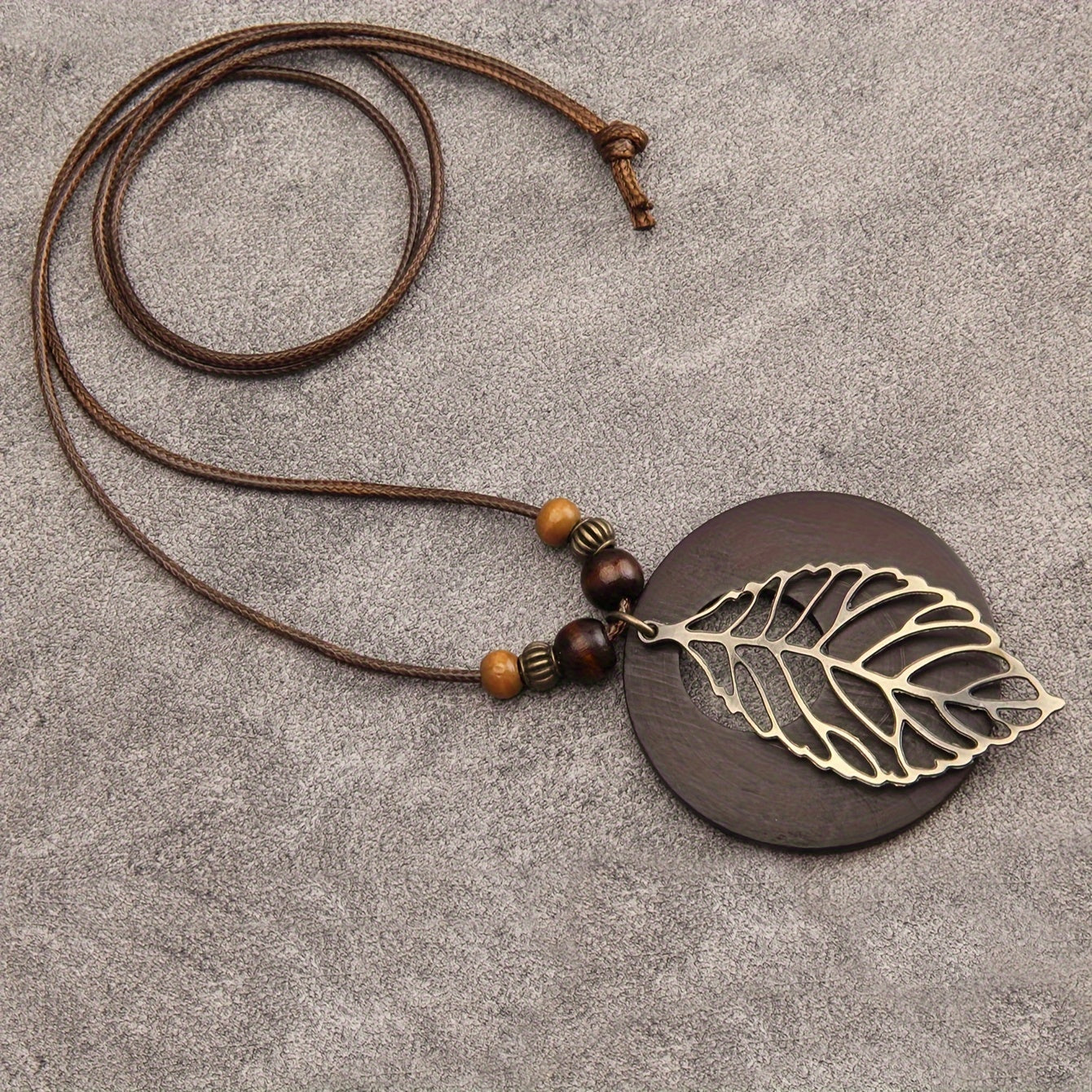 Signature Boho Leaf Necklace