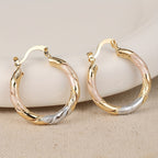 Luxe Gold Hoop Earrings