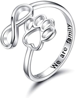 Crystal Paw Ring
