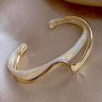 Majestic White Opal Gold Bracelet