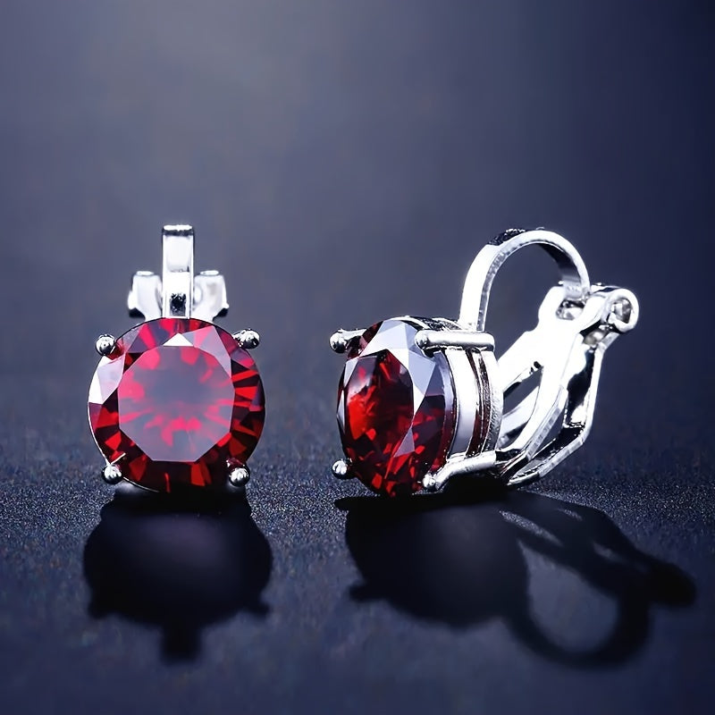 Timeless Cubic Zirconia Earrings