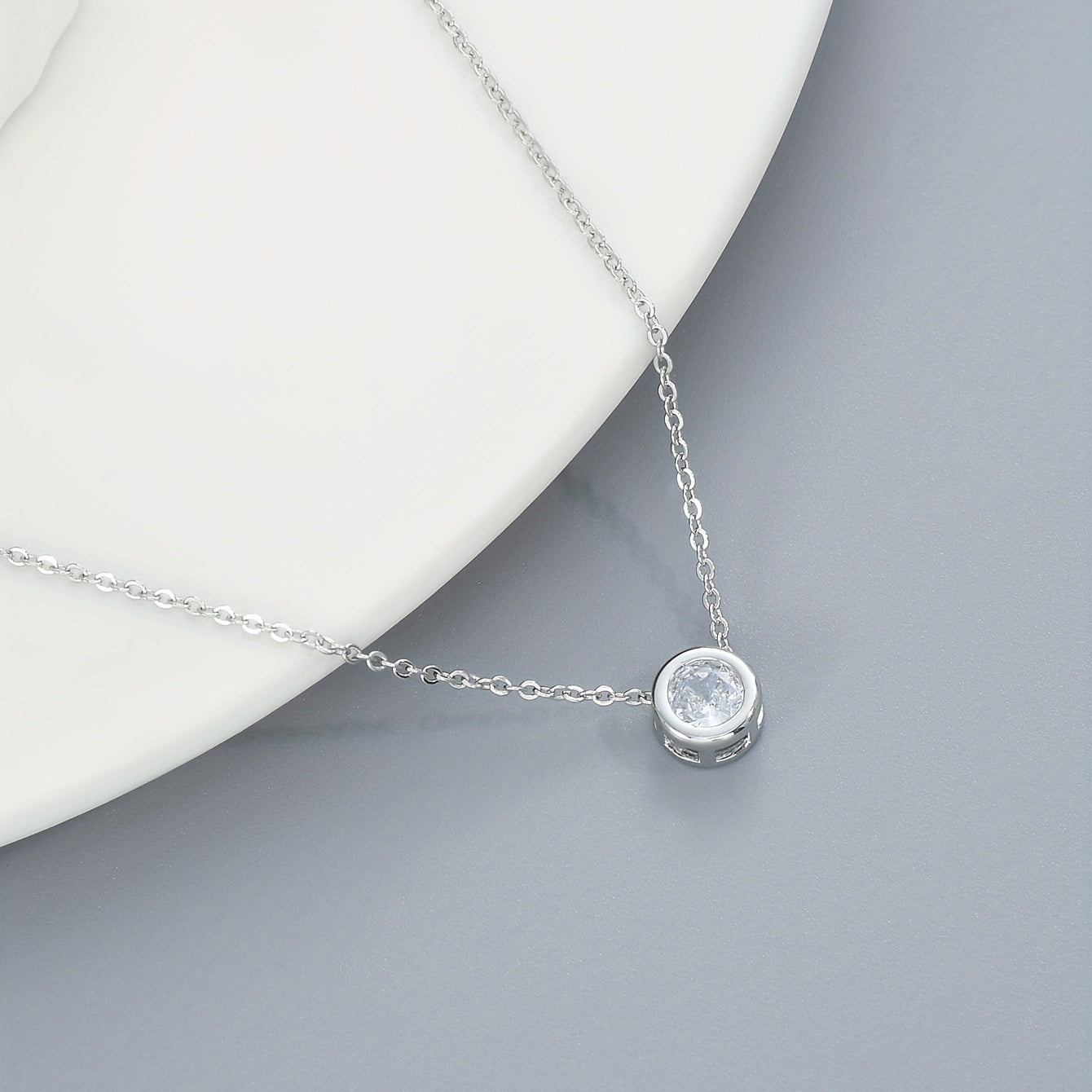 Exquisite Aqua Stone Necklace