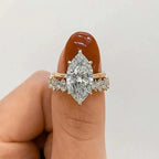Regal Marquise Gold Ring