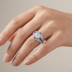 Vintage Silver Vault Ring
