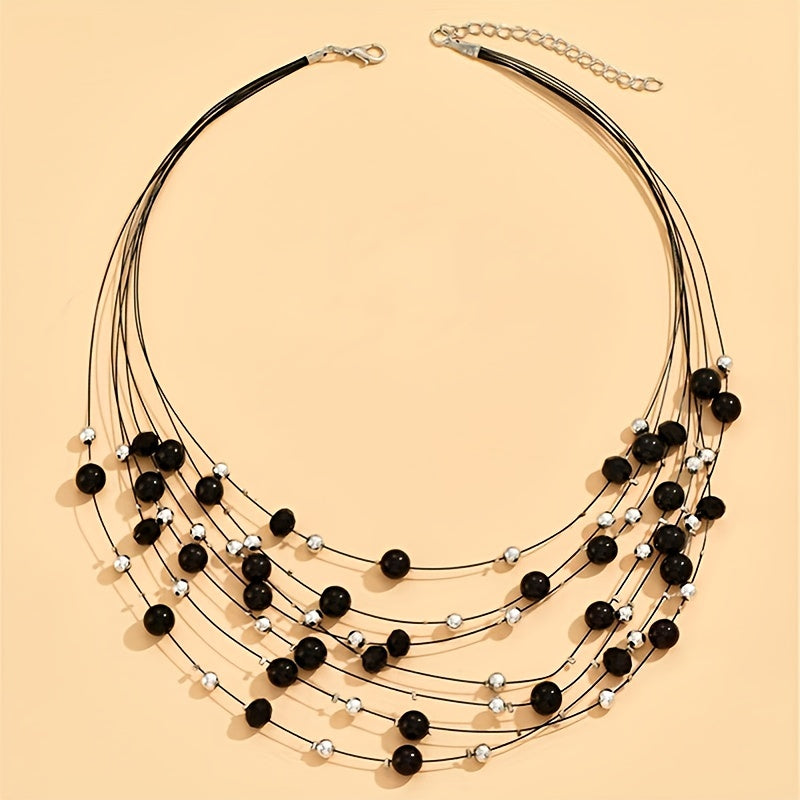 Romantic Bead Boho Necklace