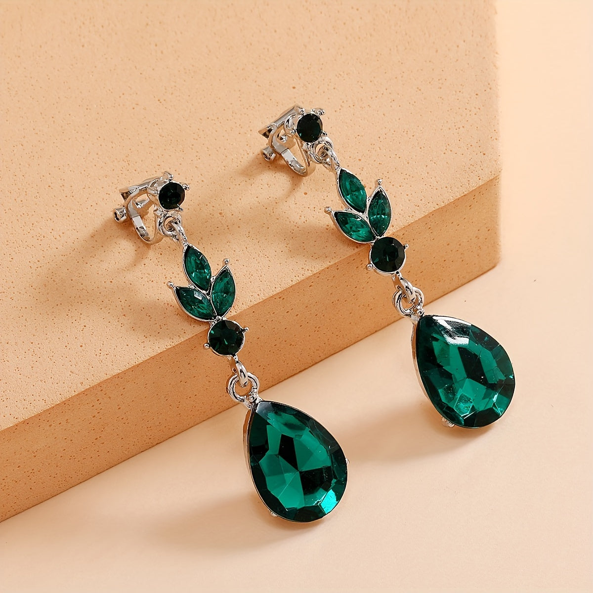 Water Drop Zirconia Earrings
