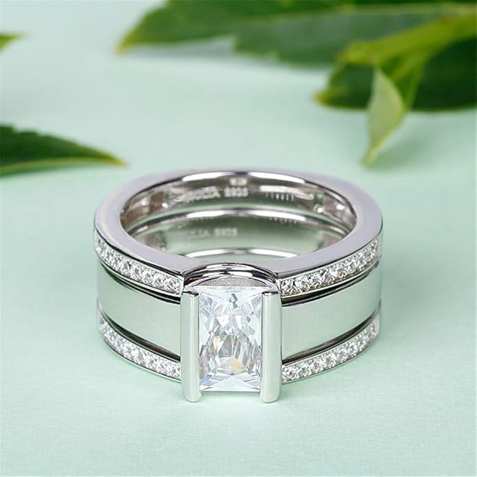 Antique Inlaid Glass Ring