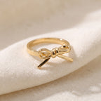 Opulent Ribbon Band Ring
