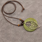 Signature Boho Leaf Necklace