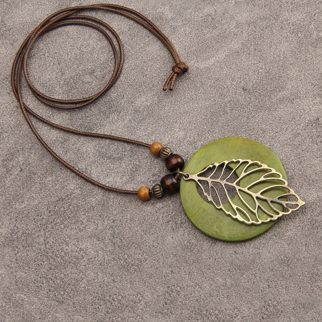 Signature Boho Leaf Necklace