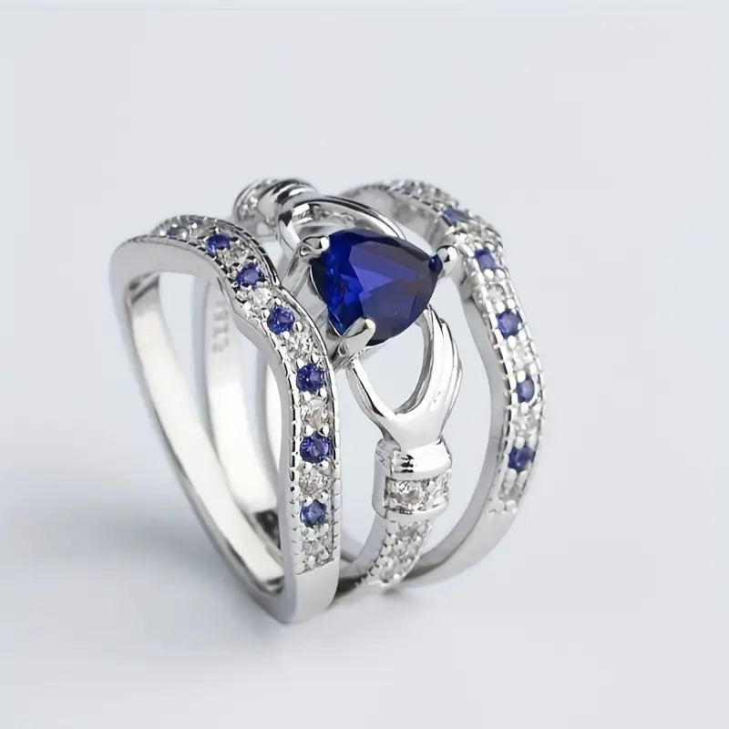 Eternal Azura White Gold Ring Set