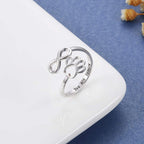 Crystal Paw Ring