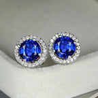 Lúcia Celestine White Gold Earrings