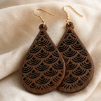 Floral Drop Boho Earrings