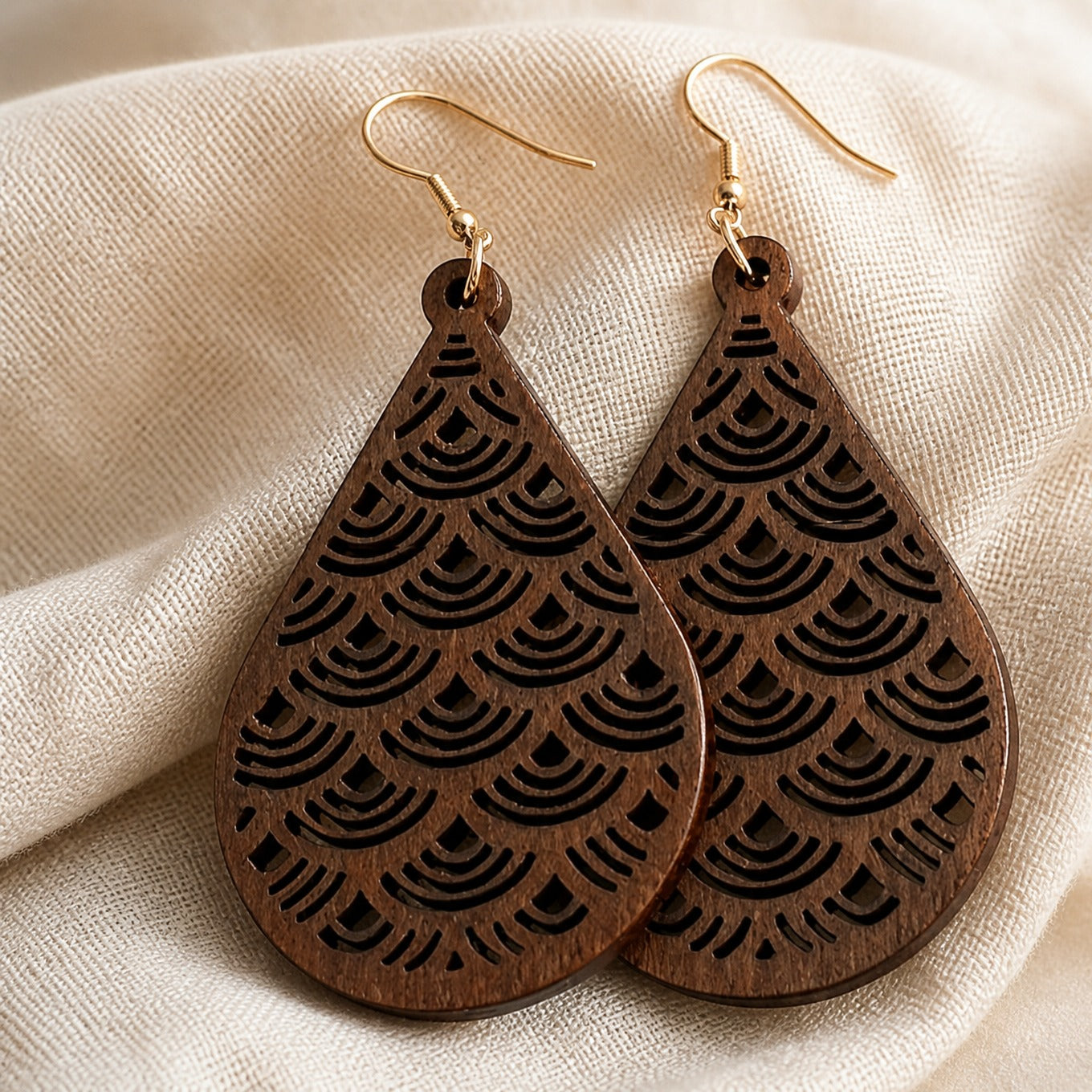Floral Drop Boho Earrings